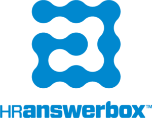 The primary logo for hr answerbox on a transparent background